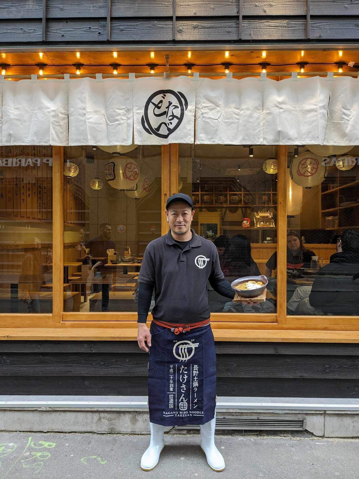 パリのラーメン激戦区に挑む！土鍋ラーメンたけさん